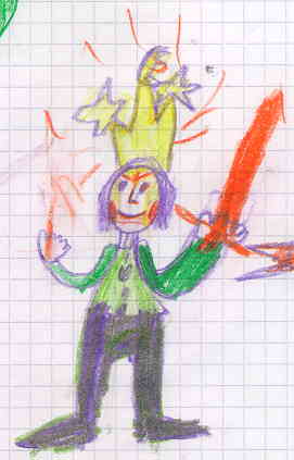 Der mutige Prinz Friedolin, gemalt von Lisa (7)